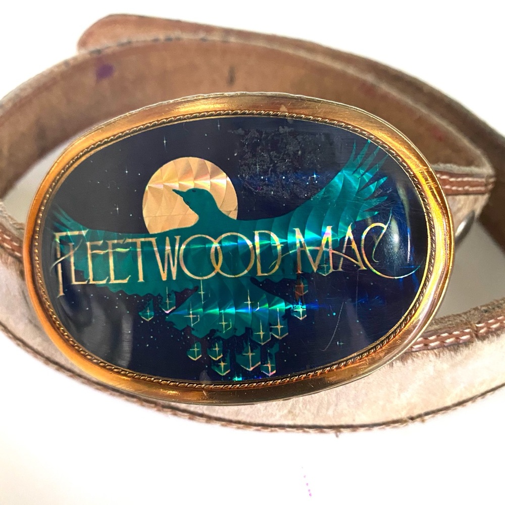 Vintage 1978 Pacifica Fleetwood Mac Belt Buckle